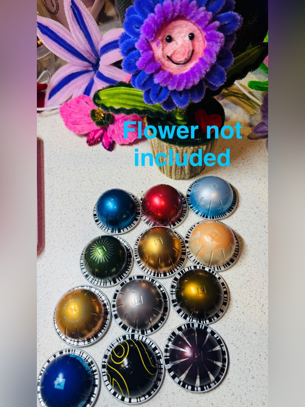 Nespresso VERTUO  Hottest 12 flavors sampler .